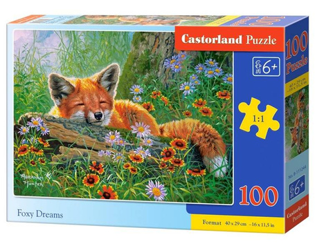 Puzzle 100 Foxy Dreams CASTOR