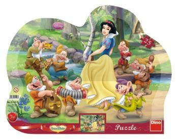 Puzzle 25 ramkowe Królewna Śnieżka