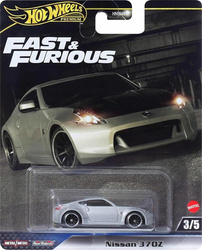 HOT WHEELS PREMIUM FAST & FURIOUS 3/5 Nissan 370Z JBL91