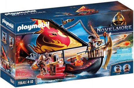 PLAYMOBIL Novelmore 70641 Statek Ognia Wojowników