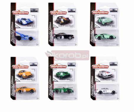 Pojazd Majorette Porsche Premium Cars 6 rodzajów mix