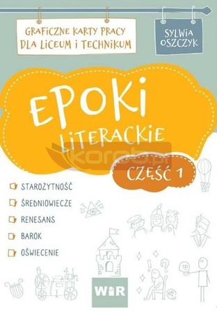 Epoki literackie. Graficzne KP dla LO cz.1
