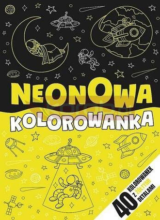Neonowa kolorowanka żółta
