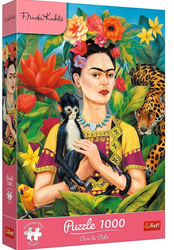 Puzzle 1000 Frida Kahlo: Portret w dżungli TREFL