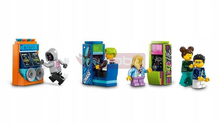 LEGO CITY 60421 PARK ŚWIAT ROBOTÓW Z ROLLERCOASTEREM zestaw klocków