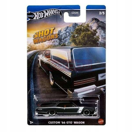 HOT WHEELS HOT WAGONS 2/5 Custom '66 GTO Wagon HRR87