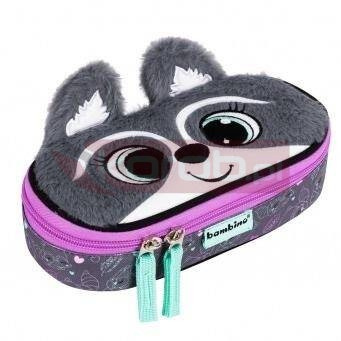 Piórnik saszetka z klapką Racoon