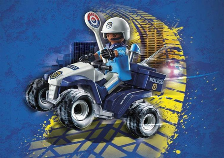 PLAYMOBIL City Action 71092 Policyjny Speed Quad