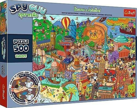 Puzzle 500 Spy Guy Europa TREFL