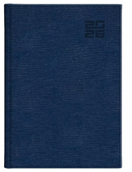 Kalendarz 2026 A4 tygodniowy Aluminium granatowy