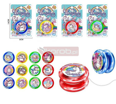 Jojo jednorożce ze światłem MIX