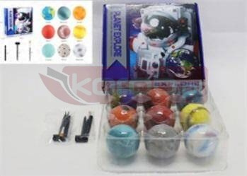 Zestaw planet minerały 9szt