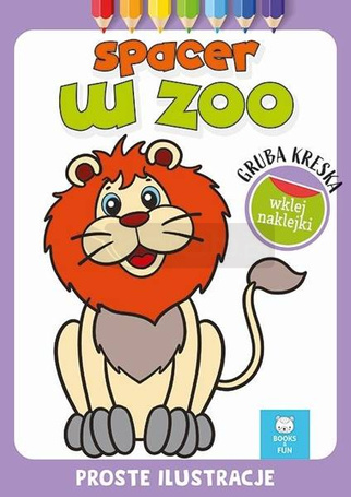 Gruba kreska. Spacer w zoo