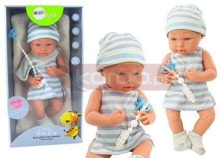 Lalka bobas w ubranku z akcesorami