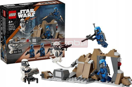 LEGO STAR WARS MANDALORIAN 75373 ZASADZKA NA MANDALORZE ZESTAW BITEWNY