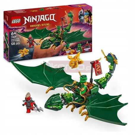 LEGO NINJAGO 71829 ZIELONY LEŚNY SMOK LLOYDA, zestaw klocków dla dzieci 6+