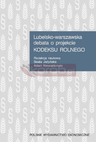 Lubelsko-warszawska debata o projekcie Kodeksu..