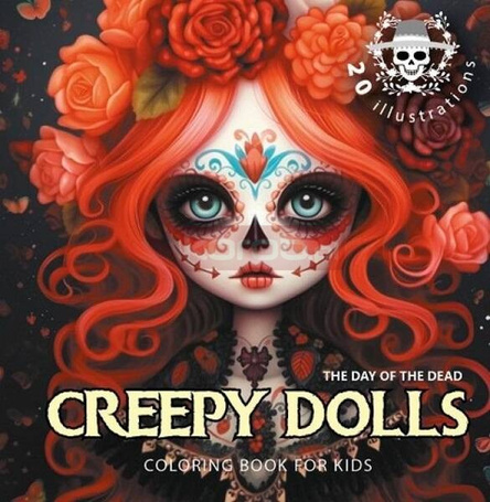 Kolorowanka 160x160 Creepy dolls Upiorne laleczki