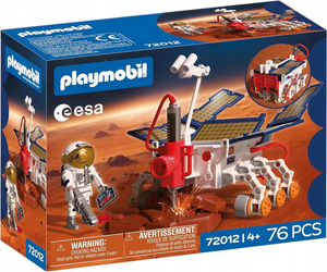 PLAYMOBIL SPACE 72012 Łazik badawczy ESA Mars, zestaw dla dzieci +4 lata