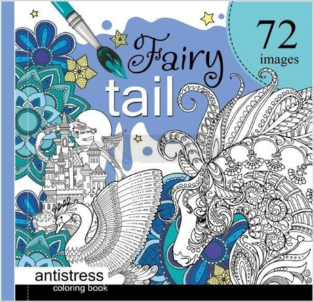 Kolorowanka antystresowa 200x200 Fairy tail Wróżki