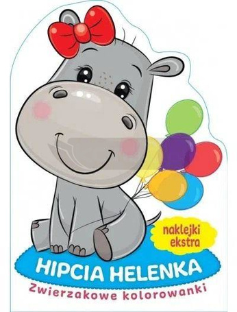 Zwierzakowe kolorowanki. Hipcia Helenka