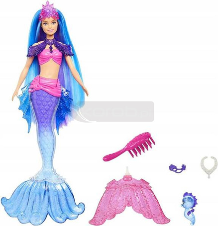 Lalka Barbie Mermaid Syrenka Malibu HHG52