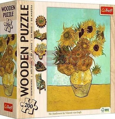 Puzzle drewniane 200 Słoneczniki TREFL