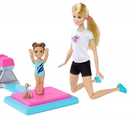Lalka Barbie Trenerka gimnastyki
