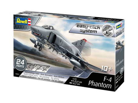 Model do sklejania Samolot 1/72 Easy Click F-4E Phantom