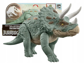 JURASSIC WORLD EPIC EVOLUTION DINOZAUR duża figurka Triceratops 35,5 cm HTK79