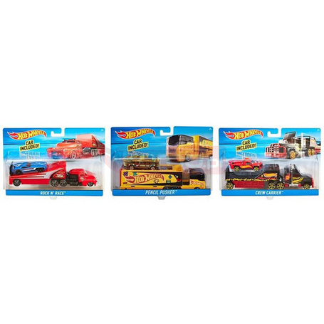 HOT WHEELS CIĘŻARÓWKA+SAMOCHÓD DKF84