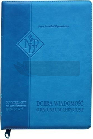 Nowy Testament NPD suwak paginatory błękityny