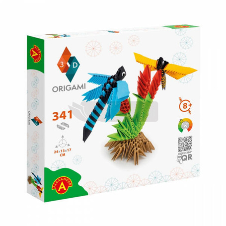 Origami 3D - Ważki