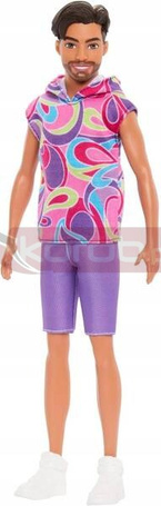LALKA BARBIE FASHIONISTAS STYLOWY KEN NR 227 HRH26