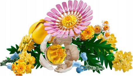 LEGO ICONS 10347 MAŁY SŁONECZNY BUKIET kwiaty zestaw klocków +18 lat