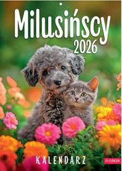 Kalendarz 2026 A4 Wieloplanszowy Milusińscy