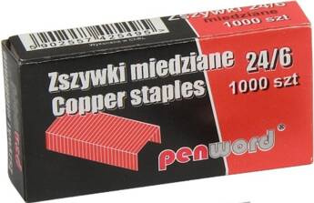 Zszywki miedziane (10x1000szt)