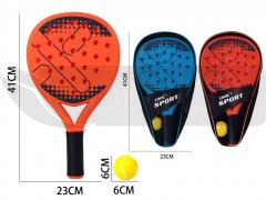 Rakietka plastikowa do ping-ponga + piłeczka mix