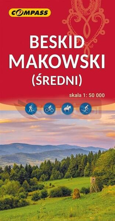 Mapa - Beskid Makowski 1:50 000