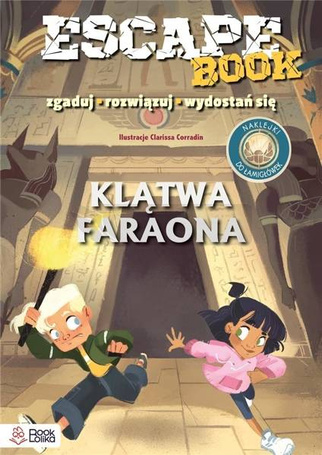 Escape Books. Klątwa faraona. Zgaduj, rozwiązuj...