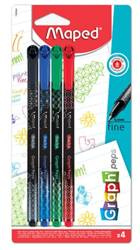 Cienkopis Graph Peps Deco 4 kolory MAPED