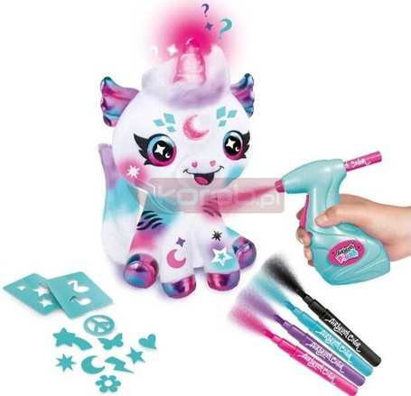 Plusz gwiezdny Jednorożec świecący róg