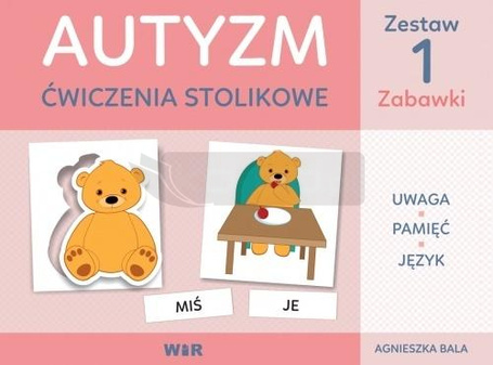 Autyzm - ćwiczenia stolikowe Zestaw1 zabawki