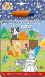 Malowanka z pisakiem wodnym - Kotki