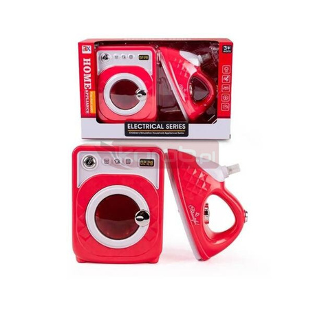 Pralka z żelazkiem z dźwiękiem i światłem