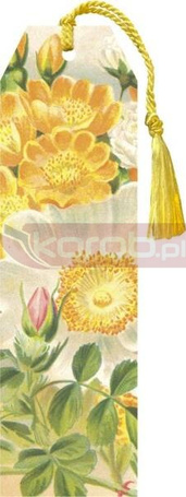 Zakładka 133 ze wstążką Żółte róże