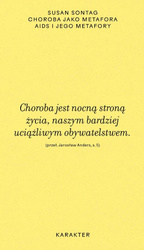 Choroba jako metafora. AIDS i jego metafory