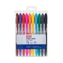 Cienkopis 10 kolorów EASY