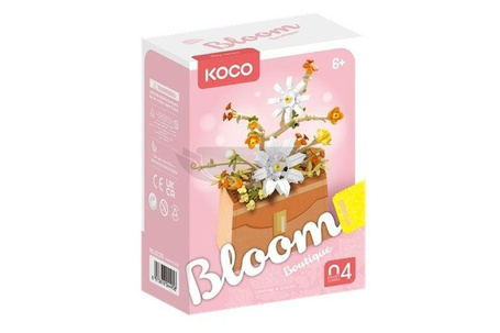 Klocki Kwiaty w torebce Zima 232el