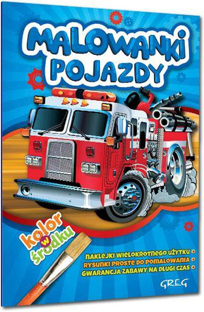 Malowanki - pojazdy GREG